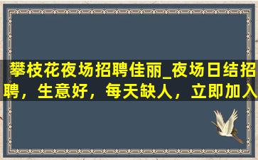益阳夜场招聘